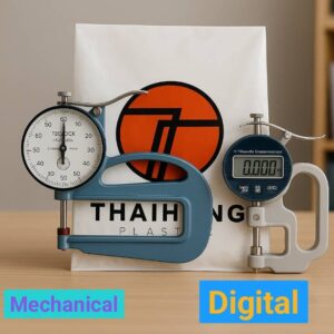 รูปภาพเครื่อง Micrometer แบบ Mechanical หรือ Digital 