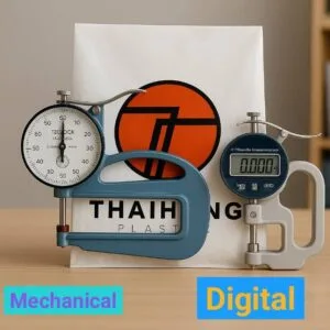 รูปภาพเครื่อง Micrometer แบบ Mechanical หรือ Digital 