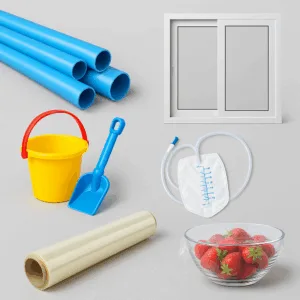 รูปผลิตภัณฑ์ที่ทำมาจาก PVC ทั้งหมด